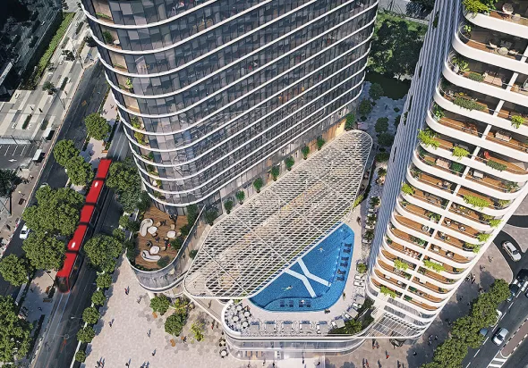 Exchange Ramat Gan אזורים