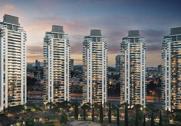 17 Central Park אזורים