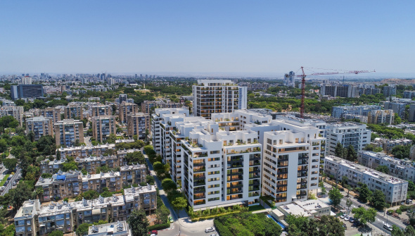 between the boulevards of Tel Aviv