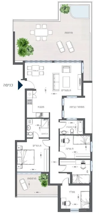 4.5 חדרים