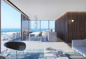 In front of the sea עץ השקד